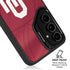 University of Oklahoma Red Jersey Galaxy S24 Plus Kickstand Case